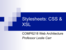 XSL Lecture Slides